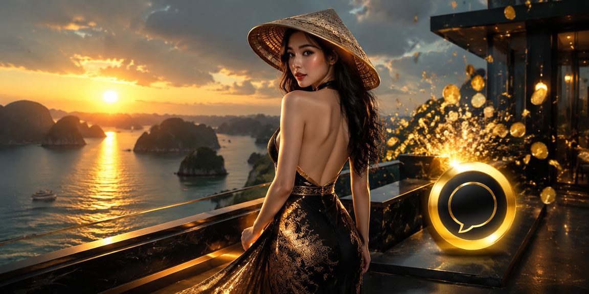 Khung cảnh vịnh Hạ Long gắn liền với trải nghiệm giải trí casino và du lịch Việt Nam