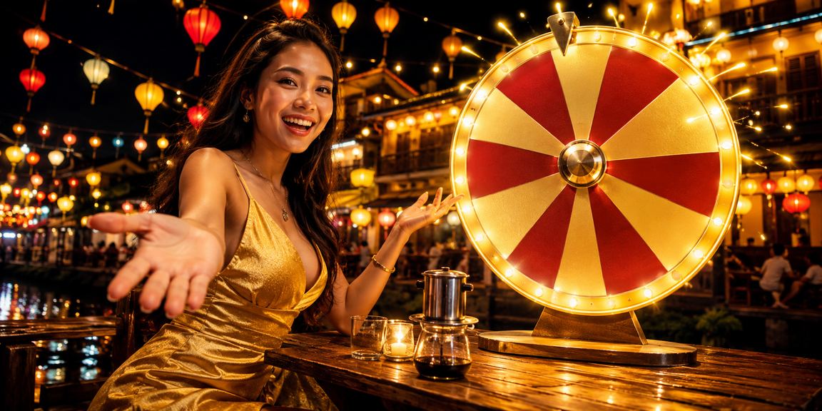 Bầu không khí cà phê chiều Hội An và trò chơi may mắn với phần thưởng hấp dẫn