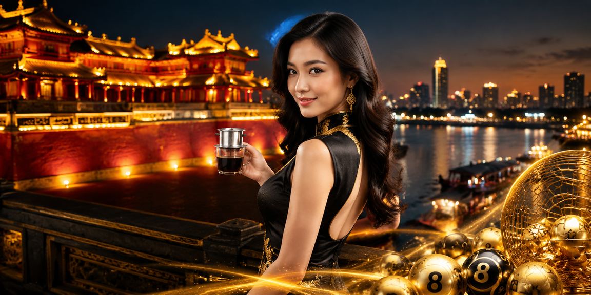 Cảnh mua vé xổ số buổi sáng tại Sài Gòn bên ly cà phê vỉa hè quen thuộc